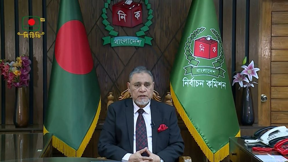 জাতির উদ্দেশে দেওয়া ভাষণে যা বললেন সিইসি