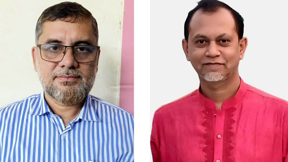 ভোলা টেলিভিশন জার্নালিস্ট অ্যাসোসিয়েশনের সভাপতি জুন্নু সম্পাদক হেলাল