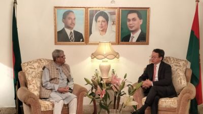 বিএনপি মহাসচিবের সঙ্গে মঙ্গোলিয়ার অনাবাসিক রাষ্ট্রদূতের সৌজন্যে সাক্ষাৎ