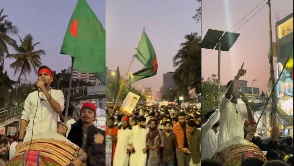 ‘হাদির গায়ে গুলি কেন, প্রশাসন জবাব চাই’