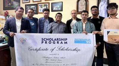 মেধাবী শিক্ষাবৃত্তি প্রদানের চতুর্থ বছরে পদার্পণ করল ‘নটরডেমিয়ান ৯৯’