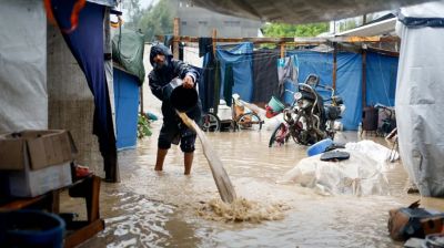 যুদ্ধবিধ্বস্ত গাজায় ঝড় ‘বায়রন’র তাণ্ডব, ১৪ জনের প্রাণহানি