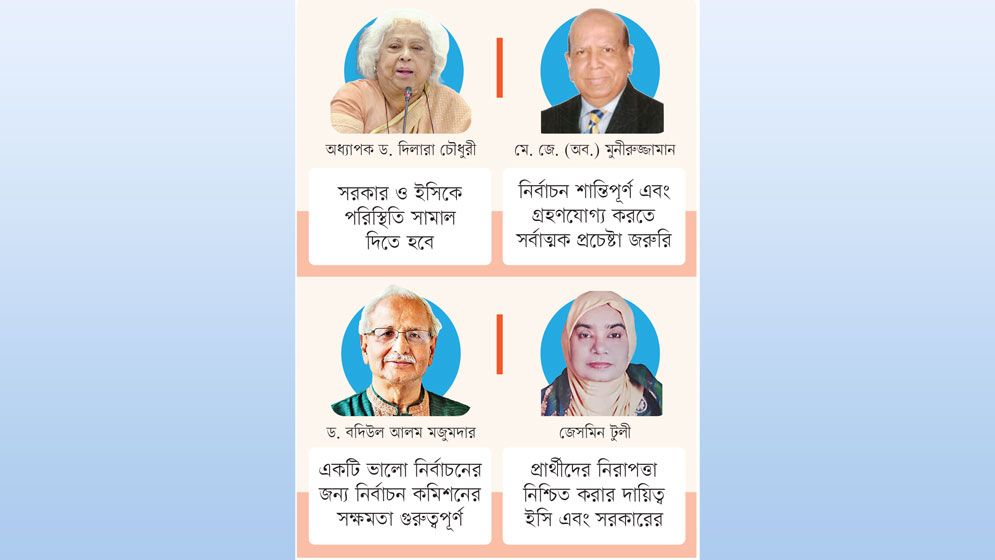 পরীক্ষার মুখে সরকার ও ইসি