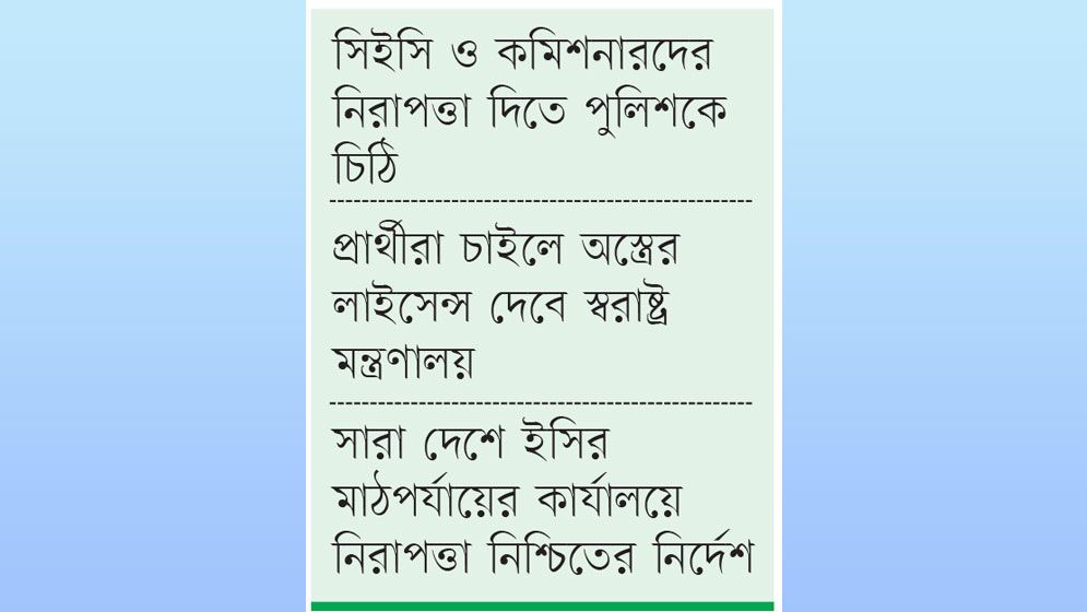 আতঙ্কে সম্ভাব্য প্রার্থী ও রাজনীতিকরা