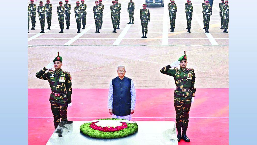 গণতান্ত্রিক অগ্রযাত্রা অব্যাহত রাখার প্রত্যয়
