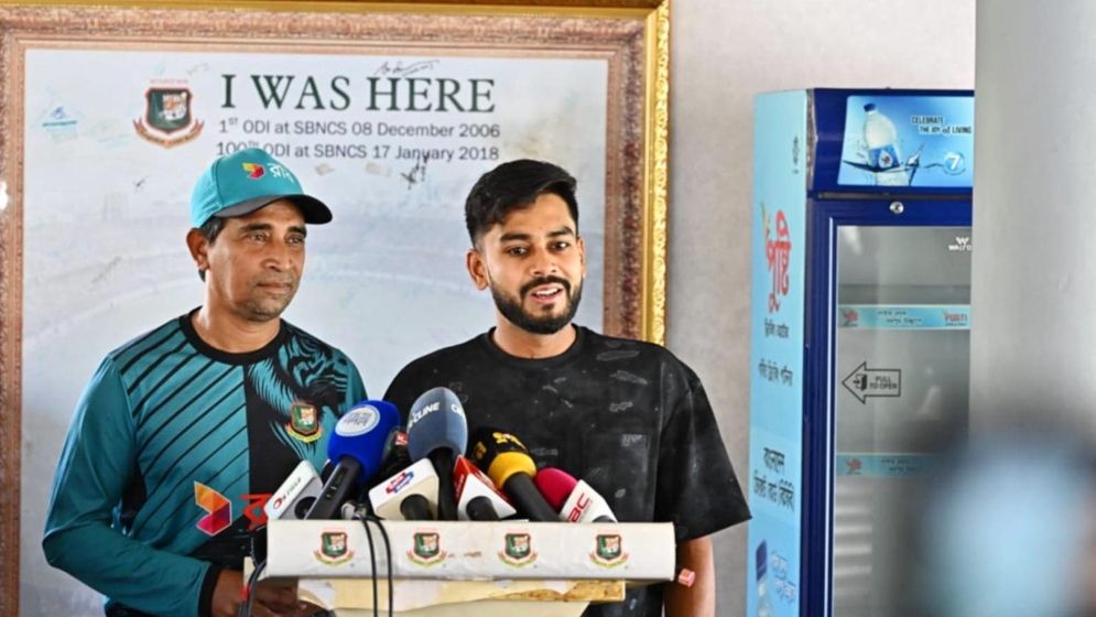 শান্তর হুংকারের জবাবটা মাঠেই দিতে চান মিরাজ