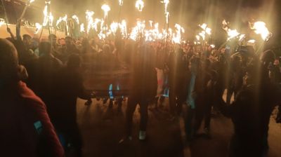 সেলিমা রহমানকে মনোনয়ন দেওয়ার দাবিতে মশাল মিছিল