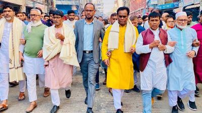 টাঙ্গাইলে বিএনপির বিজয় মিছিল