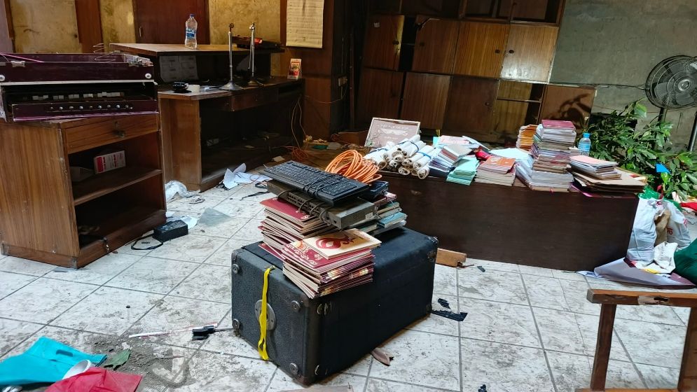 ছায়ানট ভবনে হামলা-ভাঙচুর