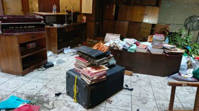 ছায়ানট ভবনে হামলা-ভাঙচুর