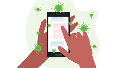 মোবাইলে লেগে থাকা জীবাণু পরিষ্কার করবেন যেভাবে