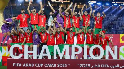 ফিফা আরব কাপের ট্রফি ঘরে তুলল মরক্কো