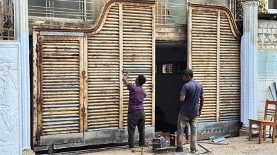 তারেক রহমানের বগুড়া শহরের বাড়ি সংস্কার হচ্ছে