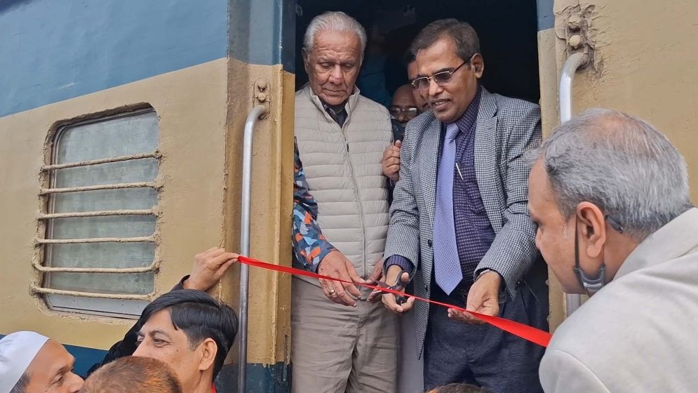 টাঙ্গাইলে সোনালিয়া করটিয়া রেল স্টেশন উদ্বোধন