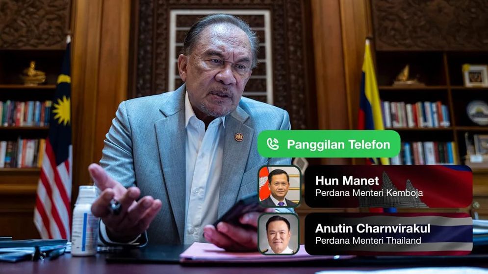 থাইল্যান্ড-কম্বোডিয়াকে সংলাপের আহ্বান আনোয়ার ইব্রাহিমের