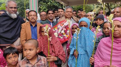 দুই শতাধিক নারী-পুরুষের বিএনপিতে যোগদান
