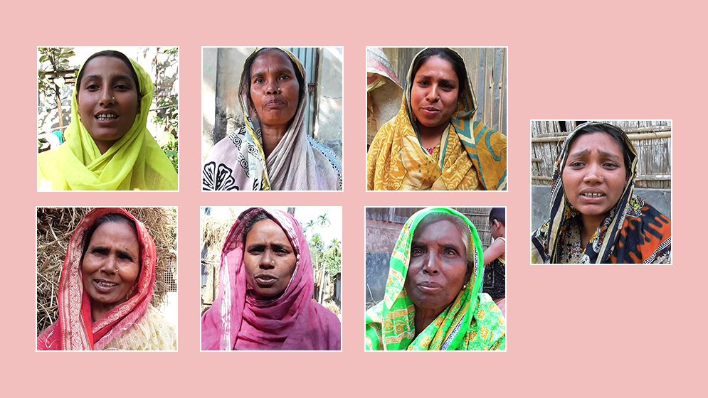 স্বামীর কথায় ভোট দিতে হয় যে এলাকার নারীদের