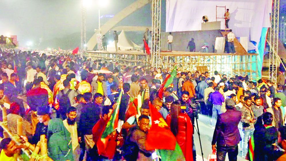সংবর্ধনার ইতিহাস গড়ার অপেক্ষায় বিএনপি