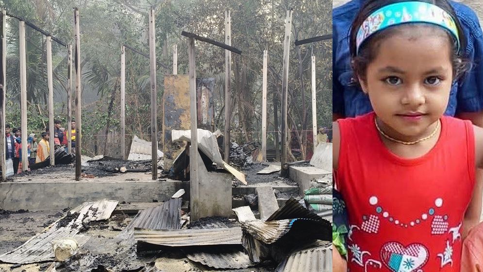 আগুনে পুড়ে শিশুর মৃত্যু, সেই দগ্ধ বিএনপি নেতার চারদিন পর মামলা