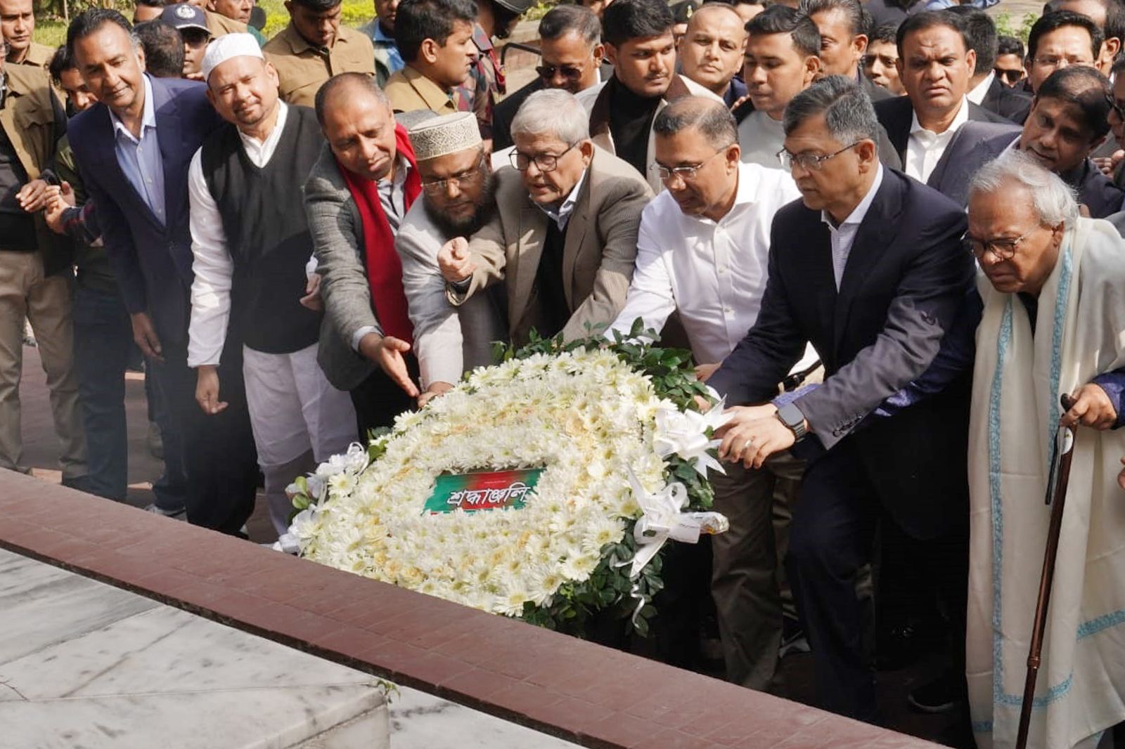 তারেক রহমানের তৃতীয় দিনের কর্মসূচি, দেখুন ছবিতে