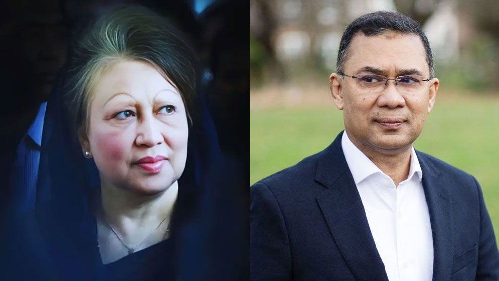 খালেদা জিয়াকে দেখতে হাসপাতালে তারেক রহমান