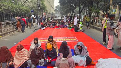 তারেক রহমানের জন্য শাহবাগ মোড় ছাড়ল ইনকিলাব মঞ্চ