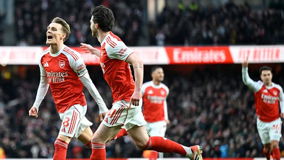 ব্রাইটনকে হারিয়ে আর্সেনালের শীর্ষস্থান পুনরুদ্ধার