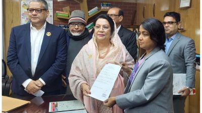 মানিকগঞ্জের দুটি আসনে মনোনয়নপত্র দাখিল করেছেন বিএনপির প্রার্থী