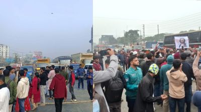 সিদ্ধিরগঞ্জে-টঙ্গীতে মহাসড়ক অবরোধ