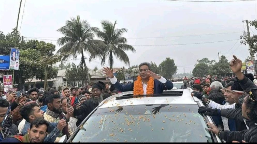 ‘ধানের শীষে ভোট দেওয়া মানে তারেক রহমানকে ভোট দেওয়া’