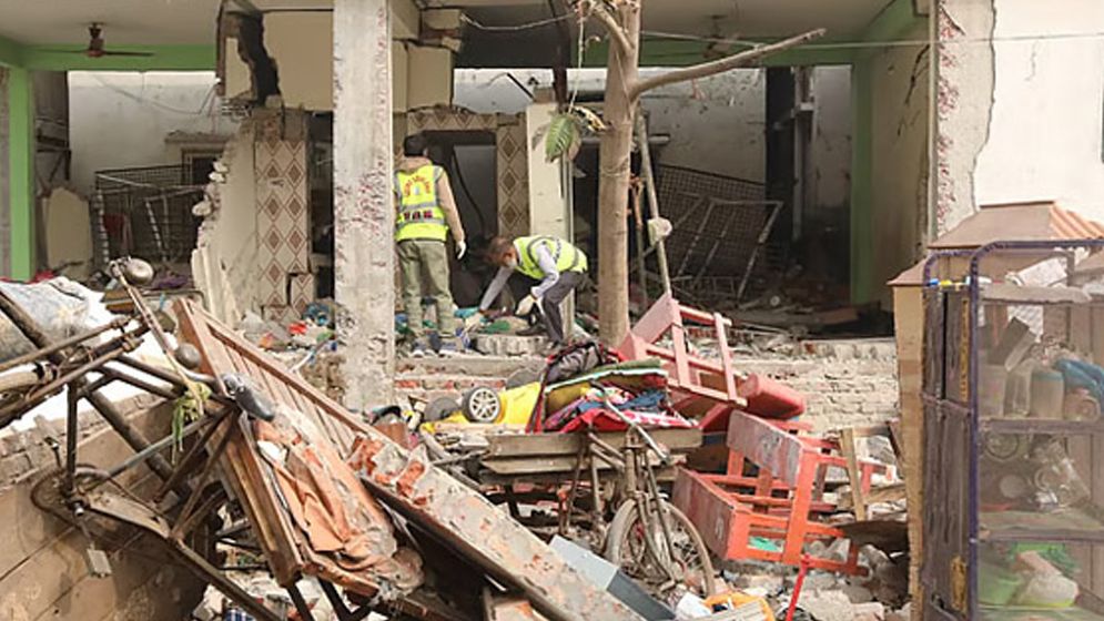 কেরানীগঞ্জে মাদ্রাসায় বিস্ফোরণ