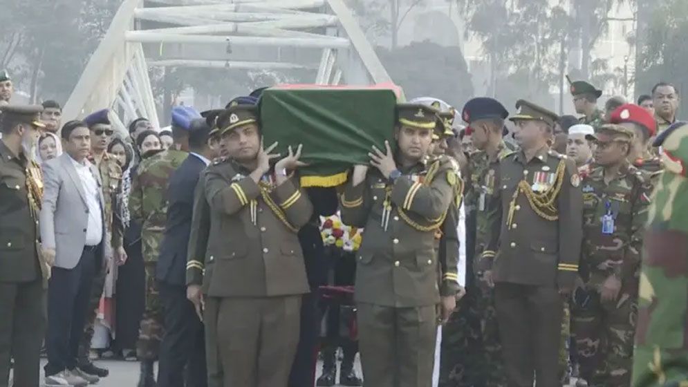 খালেদা জিয়ার শেষ বিদায়, দেখুন ছবিতে