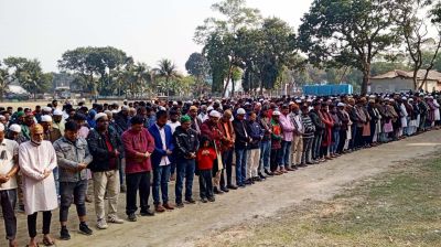 রংপুর আজ শোকের নগরী, ঈদগাহ্ মাঠে গায়েবানা জানাজা অনুষ্ঠিত