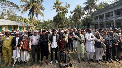 খালেদা জিয়ার জানাজায় গিয়ে মৃত্যু, পরিবারের দায়িত্ব নিলেন তারেক রহমান