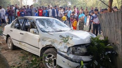 জামাতার প্রাইভেট কারের ধাক্কায় শ্বশুরের মৃত্যু