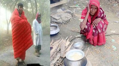তীব্র শীতে জবুথবু চরের মানুষের আকুতি