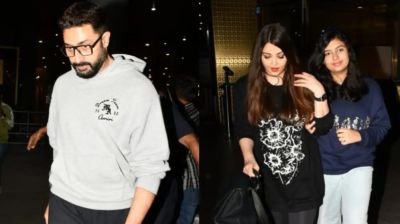 বিচ্ছেদ গুঞ্জনের মধ্যেই একসঙ্গে মুম্বাই ফিরলেন অভিষেক-ঐশ্বরিয়া