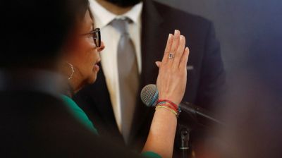 শপথ নিলেন ভেনেজুয়েলার অন্তর্বর্তী প্রেসিডেন্ট ডেলসি রদ্রিগেজ