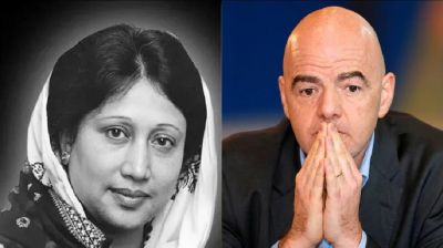 খালেদা জিয়ার মৃত্যুতে ফিফা সভাপতির শোক