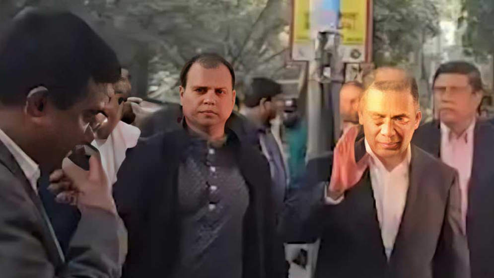 পায়ে হেঁটে বাসা থেকে অফিসে গেলেন তারেক রহমান