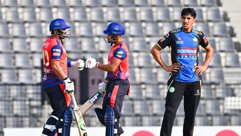 ওয়াসিম-শান্তর ব্যাটিং তাণ্ডবে রাজশাহীর জয়