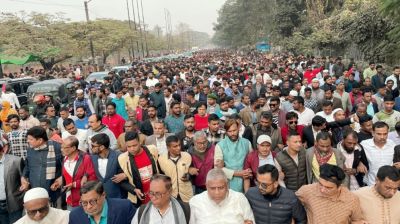 খালেদা জিয়া ভোটাধিকার ও গণতন্ত্রের লড়াইয়ে দেশের মানুষকে সাহস জুগিয়েছেন: সাইফুল হক