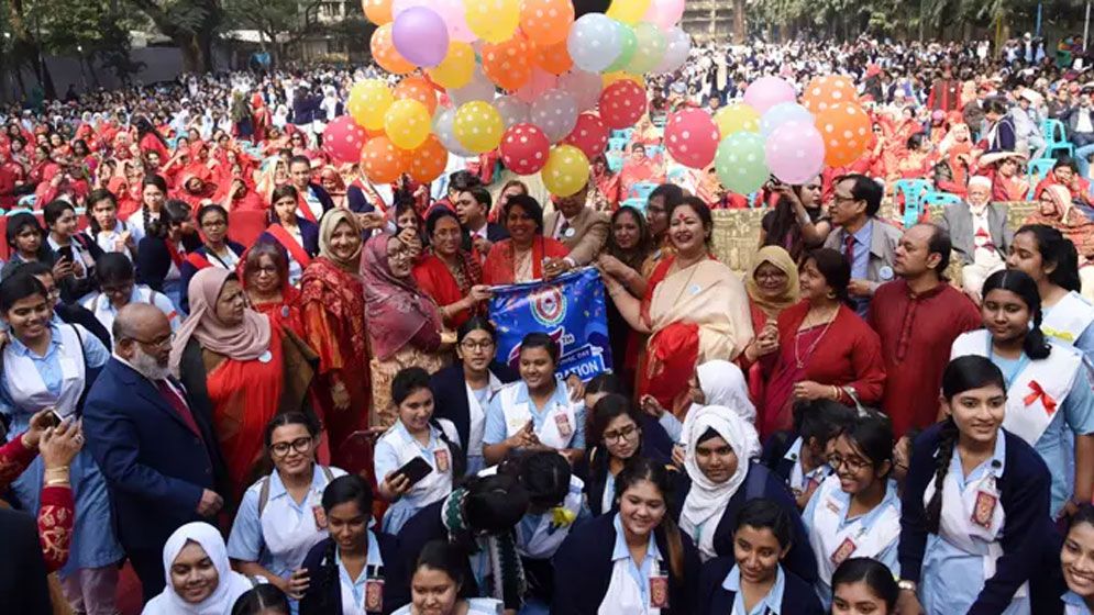 ভিকারুননিসা নূন স্কুলের প্ল্যাটিনাম জুবিলি উদযাপন বুধবার