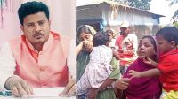 স্বামীর স্বীকৃতির দাবিতে ইউপি সদস্যের বাড়িতে সন্তানসহ দুই নারীর অবস্থান