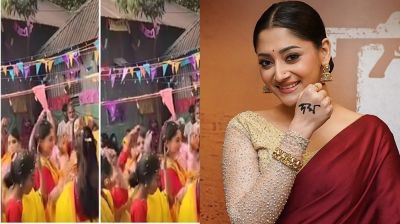 শুটিং সেট থেকে পূজা চেরির ভিডিও ফাঁস