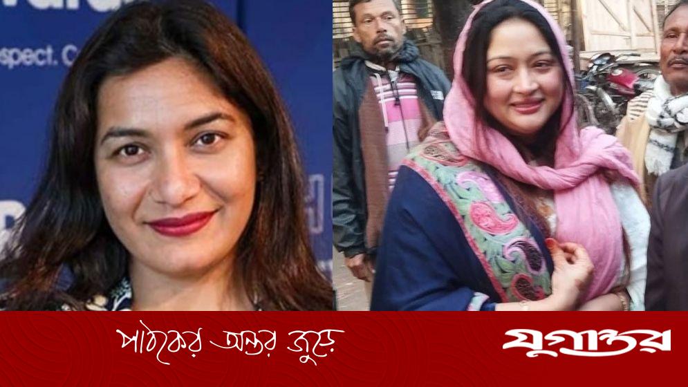 বাবার লড়াইয়ের ময়দানে কন্যারা: ঠাকুরগাঁওয়ে নজর কাড়ছেন নিঝর ও সামারুহ