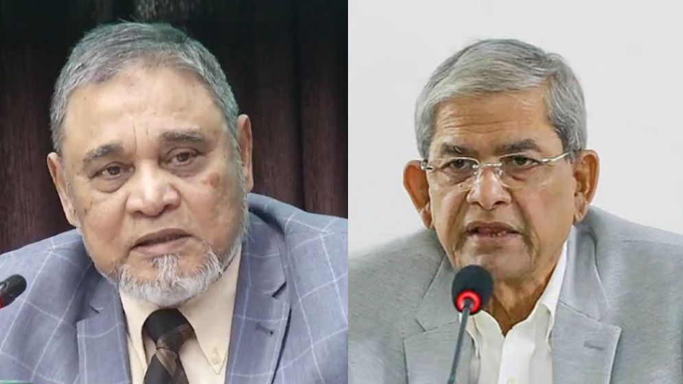 সিইসির সঙ্গে মির্জা ফখরুলের বৈঠক বিকালে