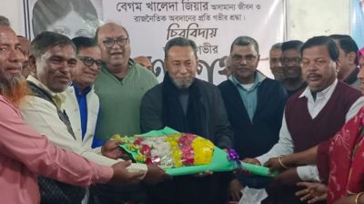 আট ইউপি সদস্য নিয়ে বিএনপিতে যোগ দিলেন চেয়ারম্যান