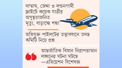 পাইলটের অবহেলায় বাড়ছে যাত্রীর মৃত্যু