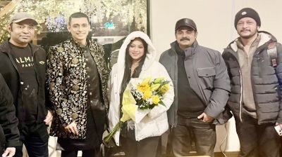 যুক্তরাষ্ট্রে চার নায়কের সঙ্গে শাবনূর